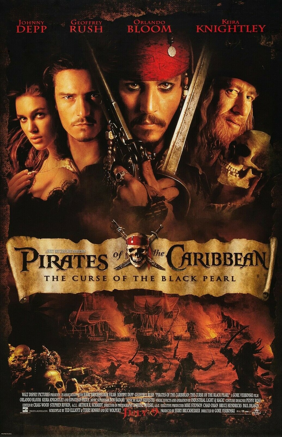 Pirates of the Caribbean 1: The Curse of the Black Pearl